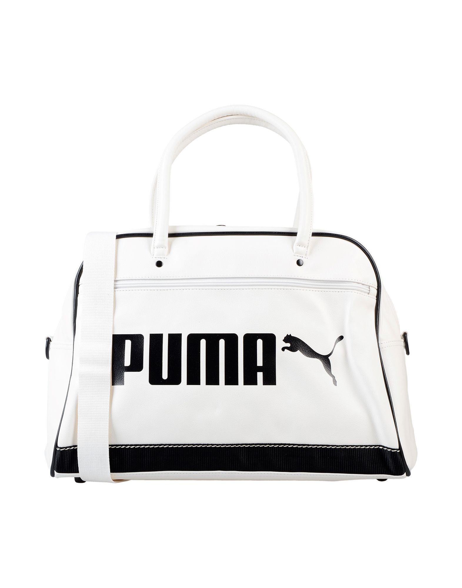 puma white handbag