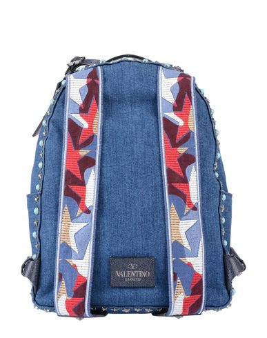 valentino denim backpack