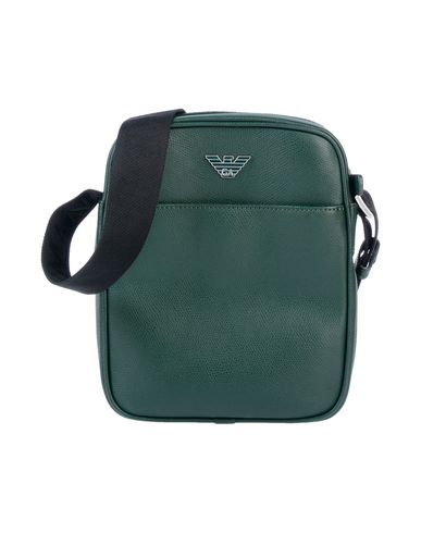 Emporio Armani Shoulder Bag In Military Green