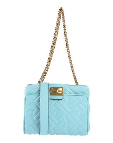 Fendi Shoulder Bag In Turquoise