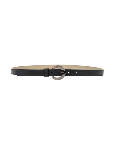 EMPORIO ARMANI Thin Belt in Black | ModeSens