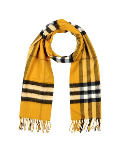 burberry scarf yellow