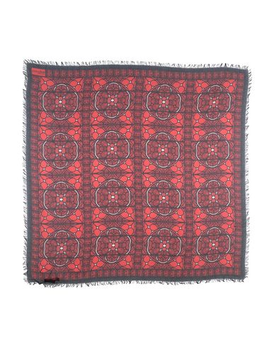 Alexander Mcqueen Square Scarf In Red