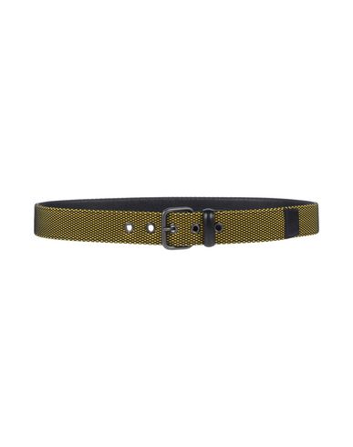 Shop Orciani Fabric Belt In Yellow