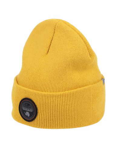 yellow napapijri hat