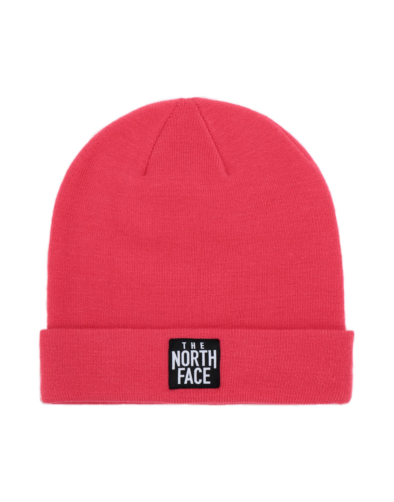 north face red beanie hat