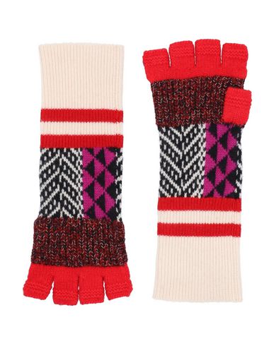 burberry gloves red