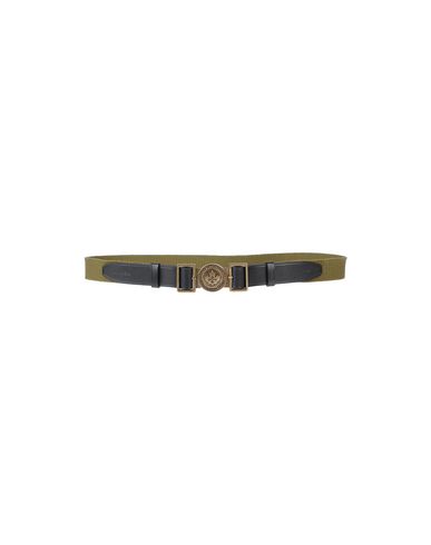 Dsquared2 Leather Belt In Military Green