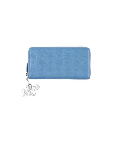 mcm blue wallet