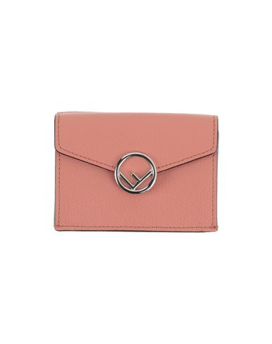 Fendi Wallet In Pastel Pink