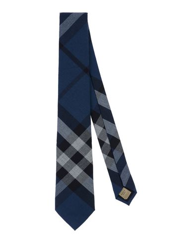 navy blue burberry tie