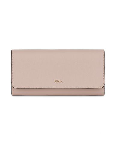 Furla Logo Continental Wallet In Pale Pink