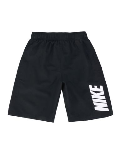 black nike swim shorts