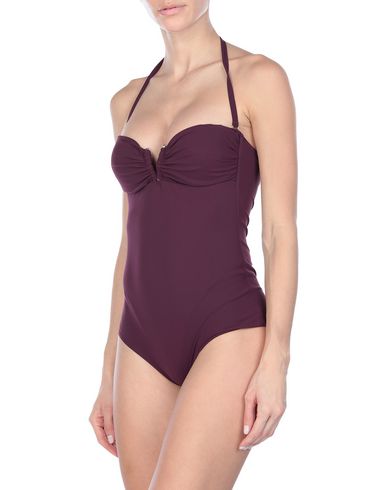 Versace One-piece Swimsuits In Maroon