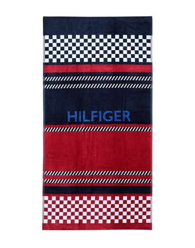 Serviette De Plage Tommy Hilfiger Bct Racing Navy Homme