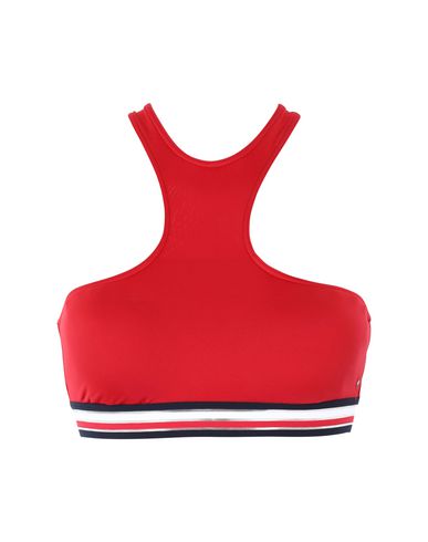 red tommy hilfiger crop top