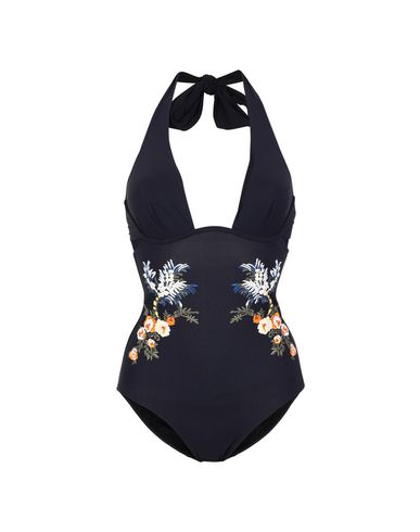 Click to view more detailed imagery on our partner's website Stella Mccartney Stella Mc Cartney Blue Fantasy One-piece Swimsuit In Dark Blue