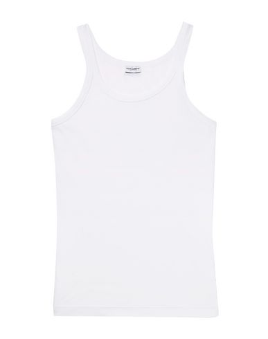 Dolce & Gabbana Sleeveless Undershirts In White
