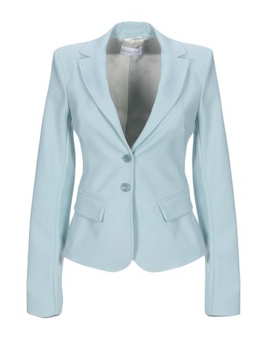 Patrizia Pepe Sartorial Jacket In Blue