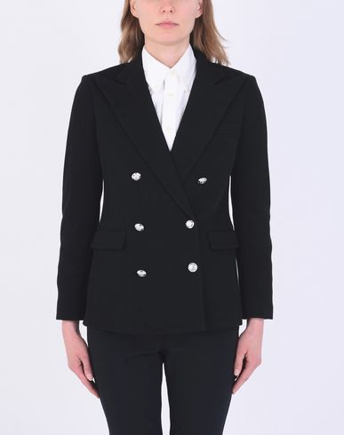 ralph lauren knit cotton blazer