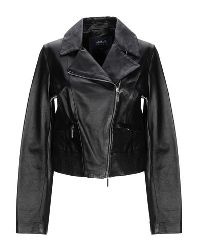 armani italian leather jacket