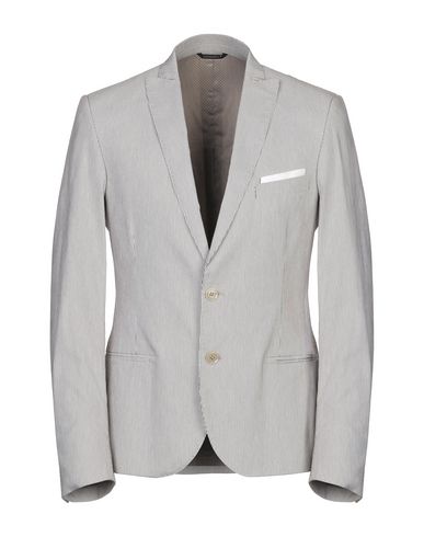 Grey Daniele Alessandrini Blazer In Khaki | ModeSens