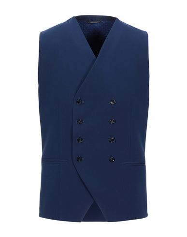 Grey Daniele Alessandrini Suit Vest In Blue