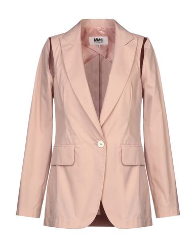 Mm6 Maison Margiela Blazer In Pastel Pink | ModeSens