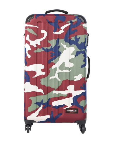 eastpak camo suitcase