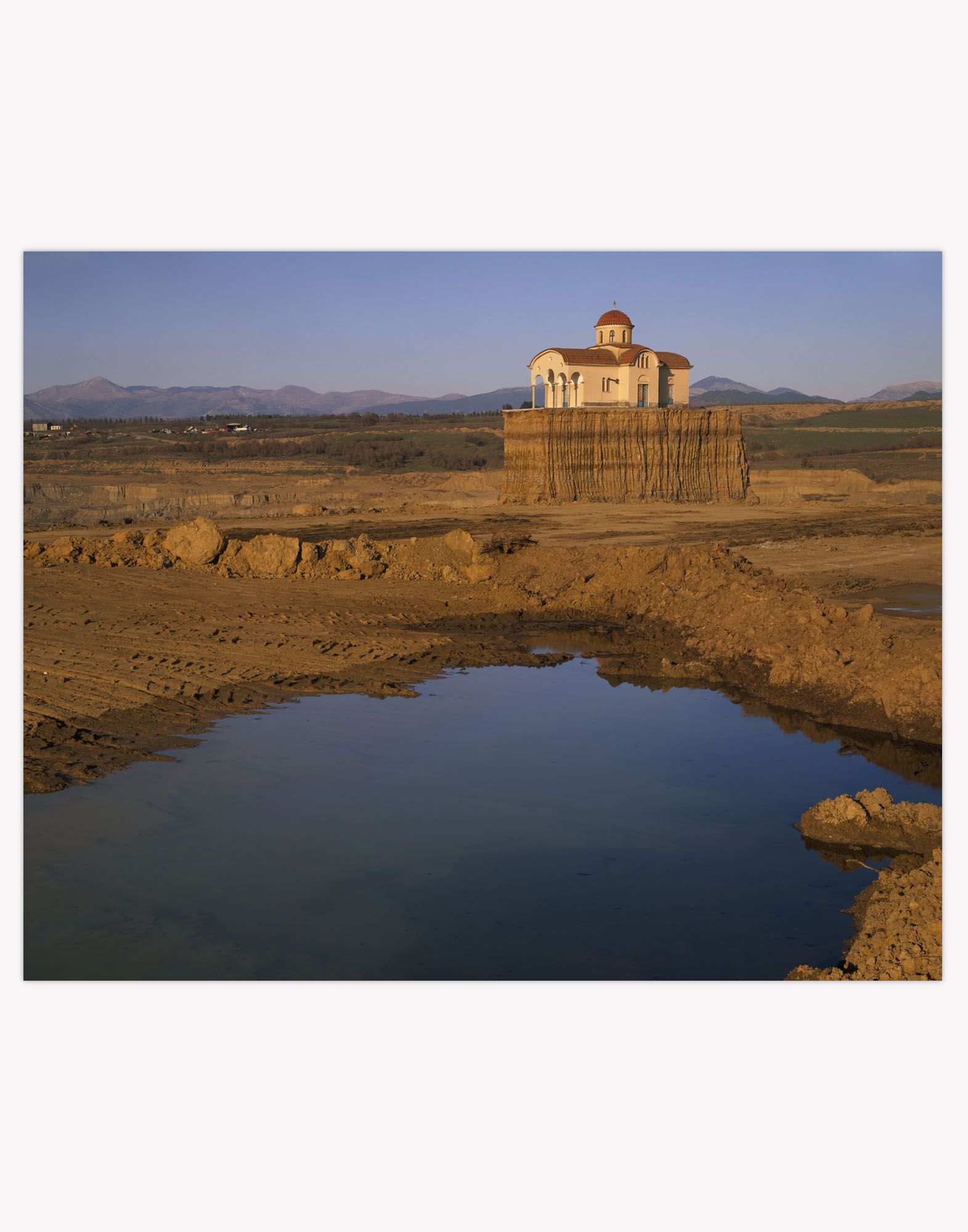 Magnum Photos Megalopolis. The Santa Maria Church. The Last Building Left In The Village Of Anthochori.   Photography   Women Magnum Photos Photographies   58010889NT