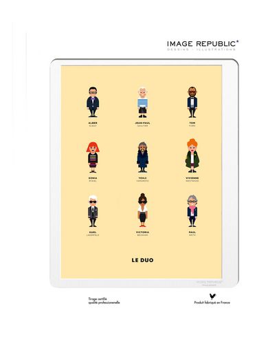 ZOOM IMAGE REPUBLIC - Wanddekorationen